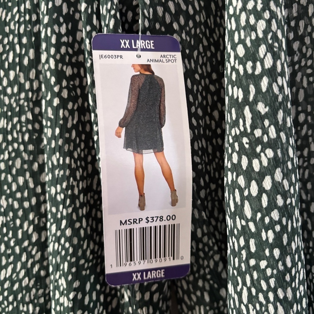 Joie NWT Limited Edition Artic Animal Spot drss SZ XXL quiet luxury fairy - Picture 16 of 16